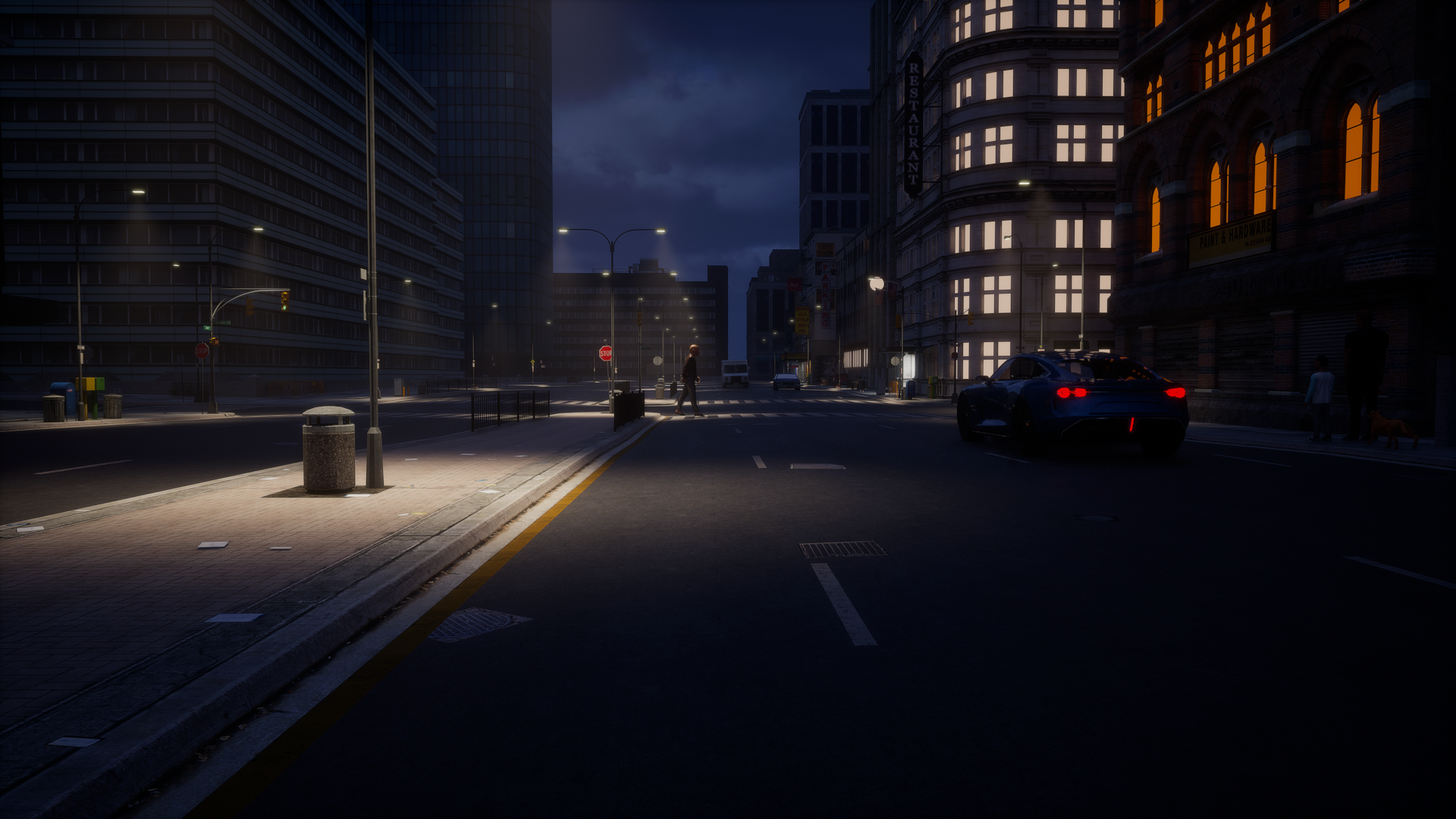 Real with Pedestrian